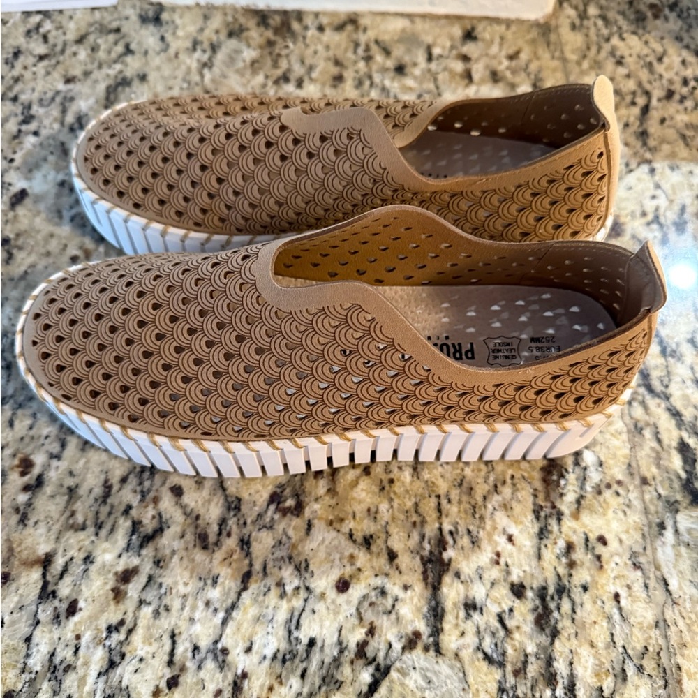 Tan Project Cloud Platform Loafers